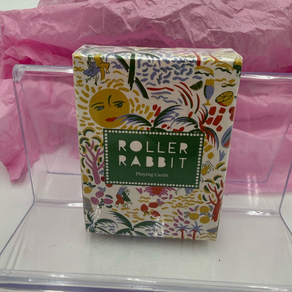Roller Rabbit x Target Collab via Playing Cards - Colorful Illustrated Deck